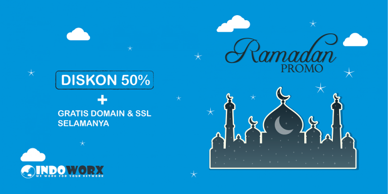 Dapatkan Hosting Diskon 50% dan Domain Gratis Hanya di Promo Ramadan 2017!