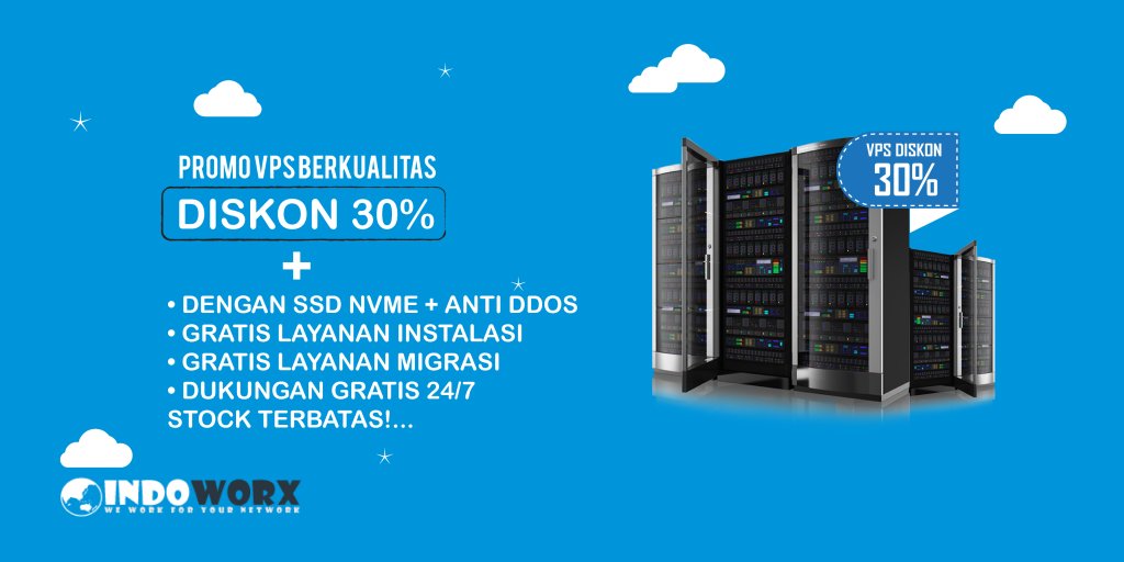 Promo VPS Diskon 30 Persen