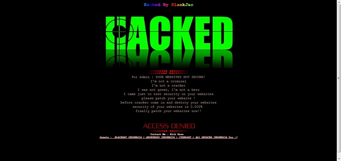 Cara Kerja Web Deface