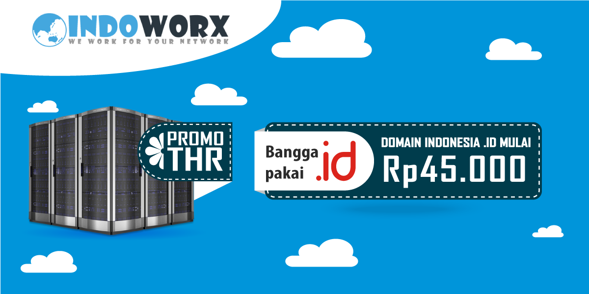 Promo Domain Indonesia Murah (.id) Mulai 45.000