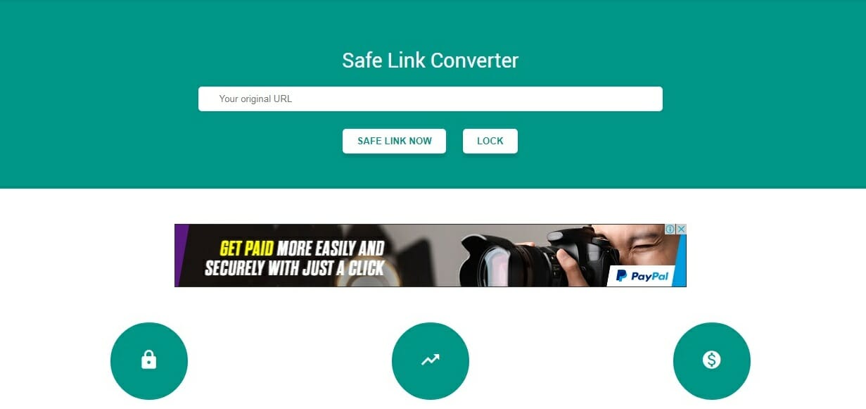 Safe link. Link Now. At-link-Conv.